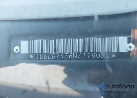 1992 Chevrolet G20 из США, поврежденный, VIN 1GBEG25Z6N7116083